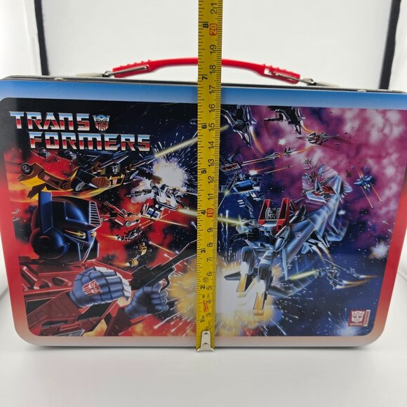 Funko Pop GI Joe vs Transformers American Heroes Collectible Metal Tin Lunch Box - Picture 10 of 10